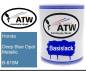 Preview: Honda, Deep Blue Opal Metallic, B-615M: 1L Lackdose, von ATW Autoteile West.